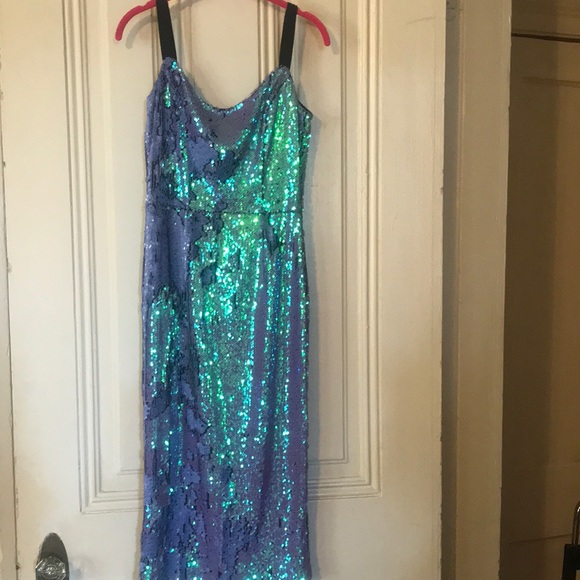 Dress the Population Lynda Iridescent Sequin Dress - Picture 4 of 4